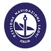 Logo Gestione Governativa Navigazione Laghi Maggiore, Di Garda E Di Como - Direzione Di Esercizio Navigazione Lago Di Garda