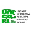 Logo Uni.c.a.p.i. Unitaria Cooperativa Abitazione Proprieta' Indivisa Società Cooperativa