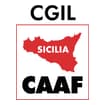 Logo Centro Autorizzato Di Assistenza Fiscale C.g.i.l. Sicilia Srl In Siglia "C.a.a.f. - C.g.i.l. Sicilia Srl