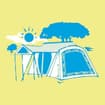 Logo Camping Citta' Di Massa Di Bertelloni Irma