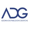 Logo Adorni Distribuzioni Grafiche Srl Enunciabile Anche "Adg Srl"
