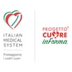 Logo Italian Medical System Srl Società Benefit In Sigla "I.m.s.srl Società Benefit"